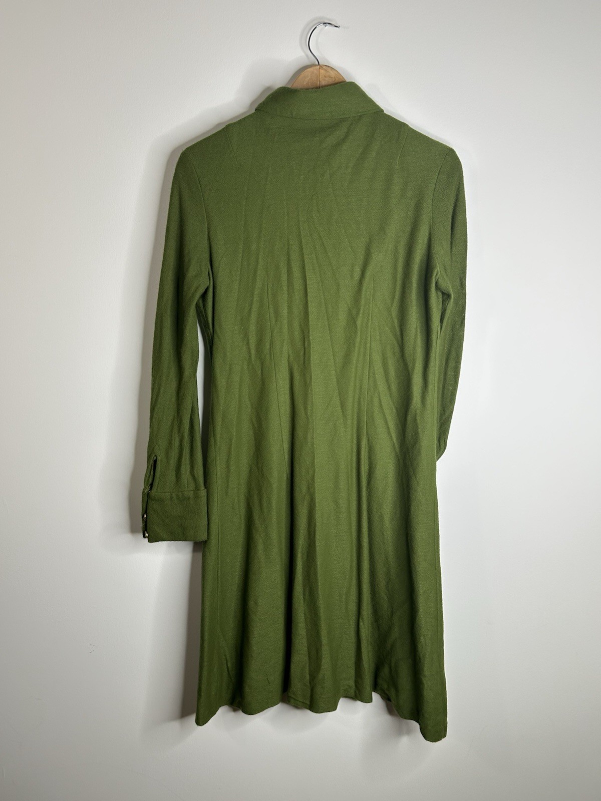 Vintage 1970’s Dress Women’s Green Aline Everyday MOD