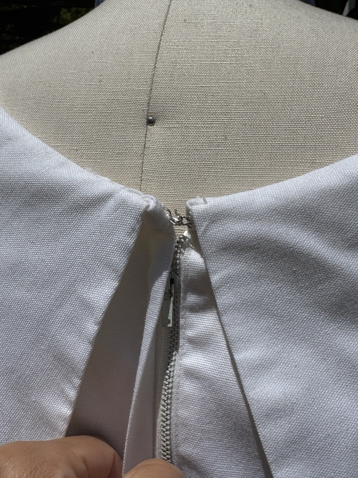Vintage 60s Minimalist Pencil Wedding Dress Bridal Xs S