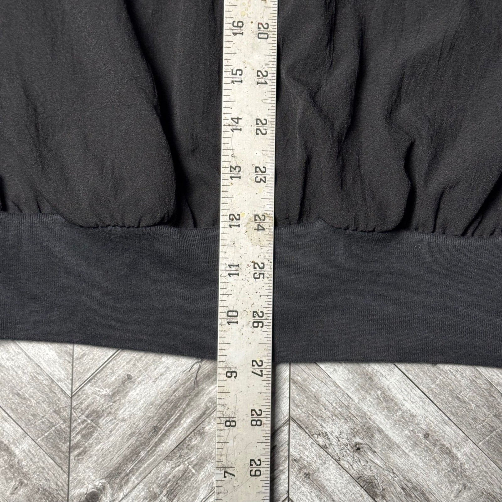 Silver Threads LTD Vintage 90s Southwestern Windbreaker Black Blue Quarter Zip