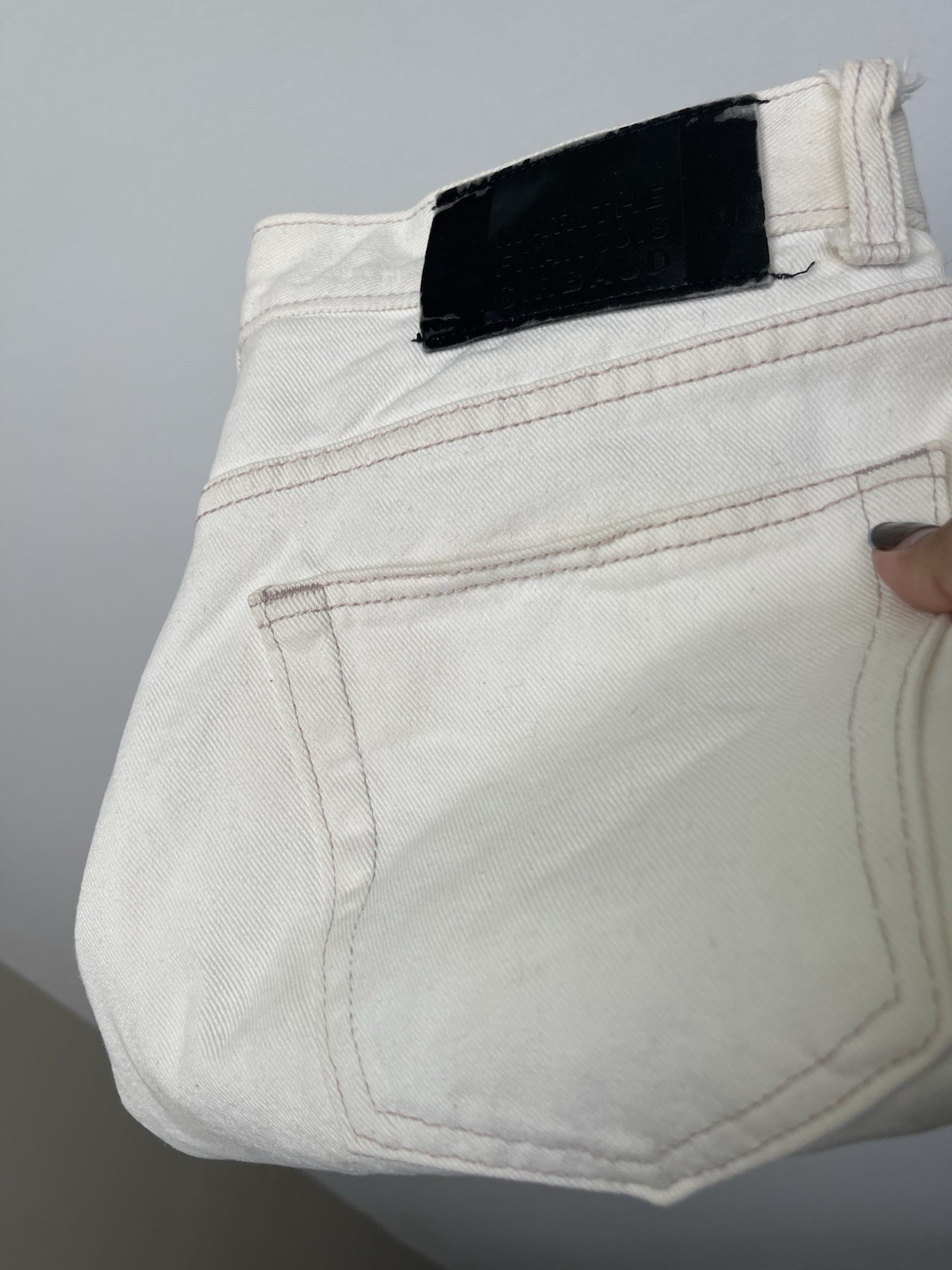 Vintage Marithe + Francois Girbaud Denim Pants Size 34×30 (Actually 30×25.5)
