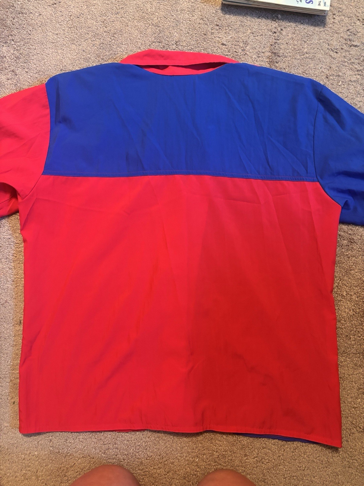 Vintage Graff Blouse with Shoulder Pads Size 14 Made In USA