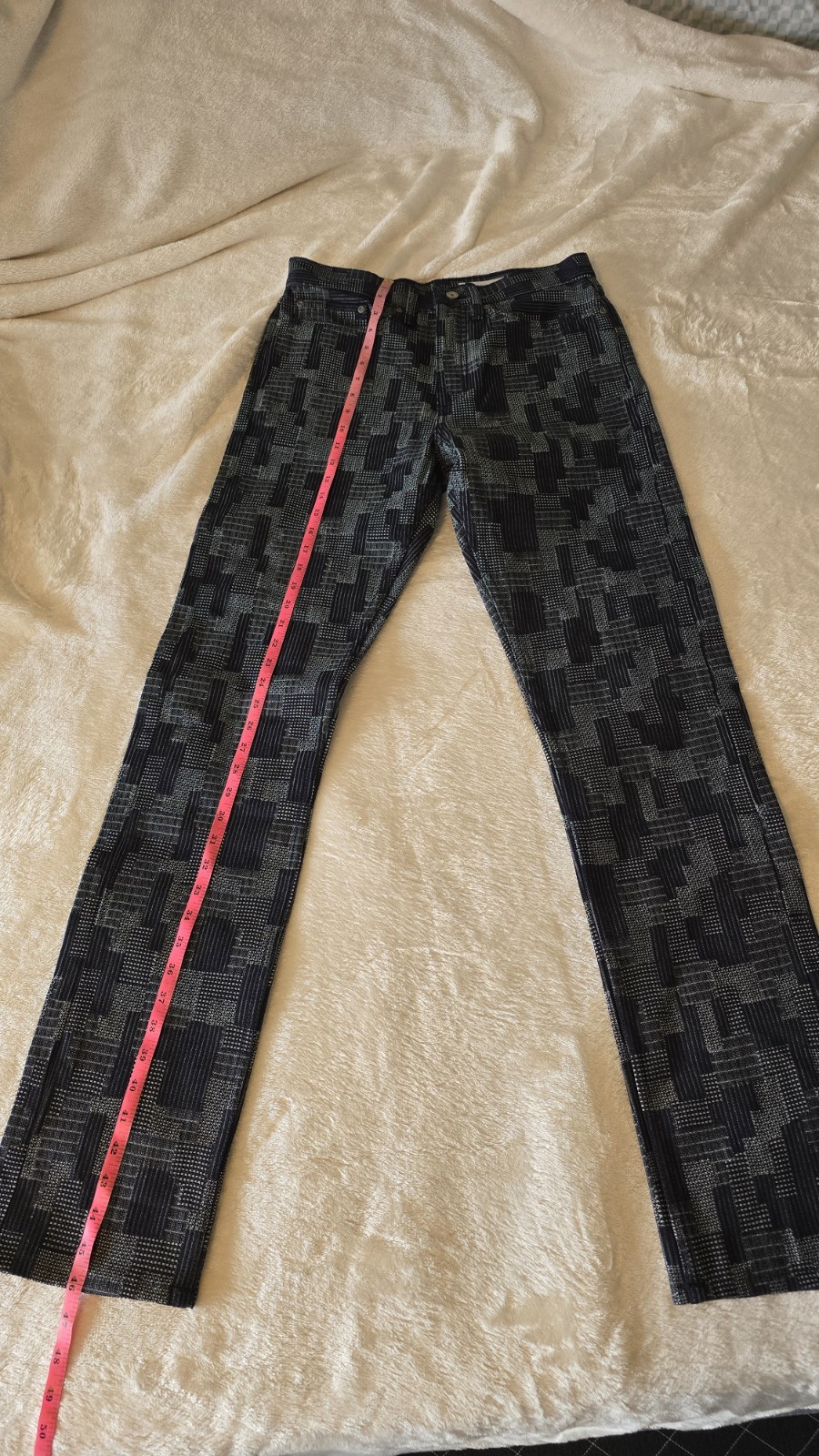 ☆ Gustin ☆ California Patchwork Pants (Size 32) Straight Fit Streetwear Skater