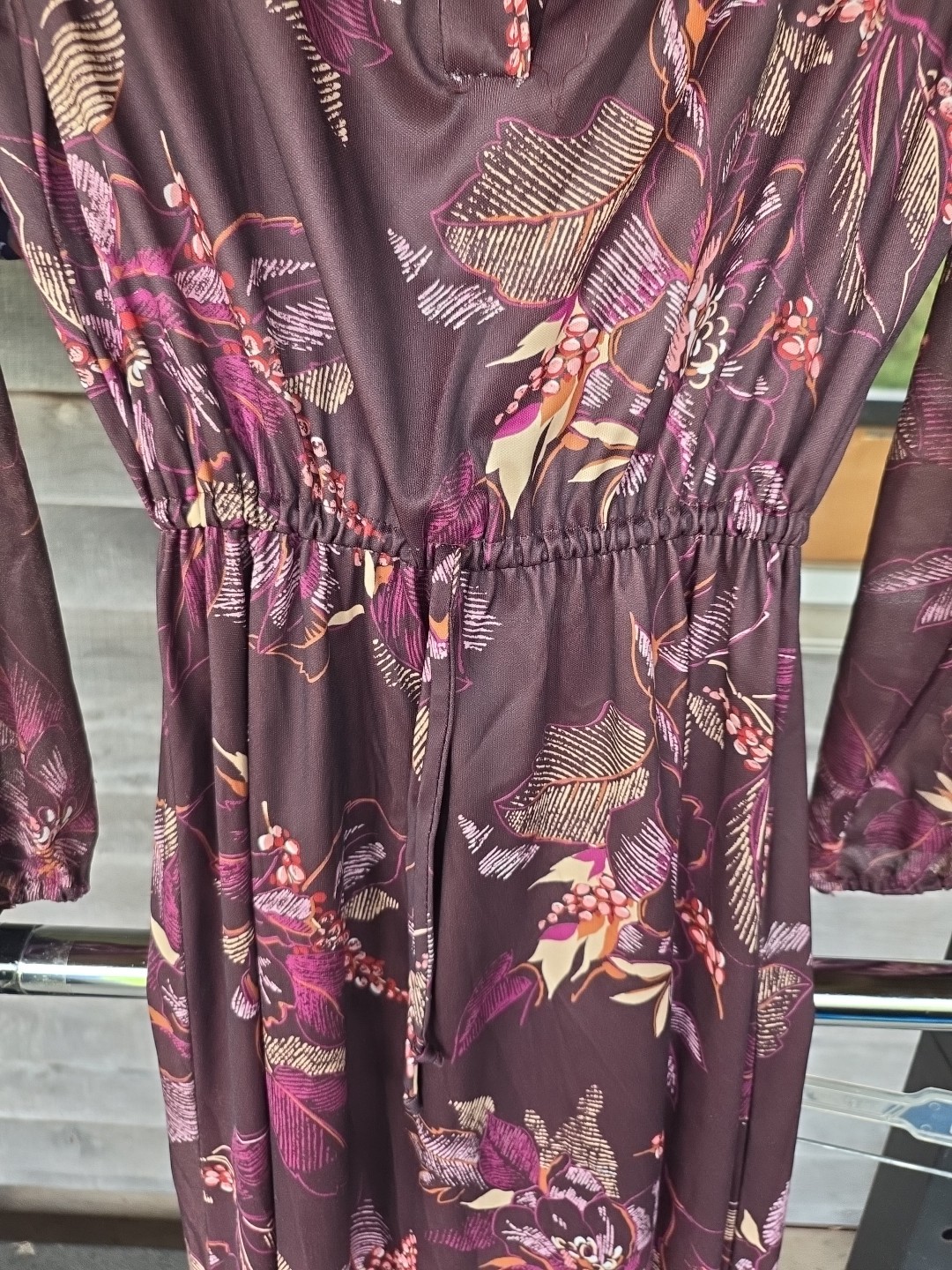 Vtg Lot of 2 Dresses 70s 80s Secretary Mod Poly Teacher