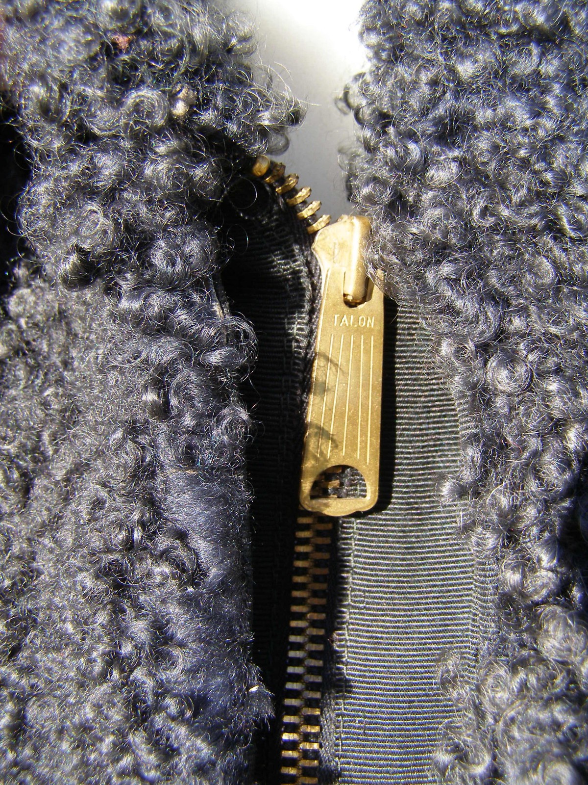Vintage Mongolian Curley Lamb Sheep/Wool Maxie Coat 1960&rsquo;s