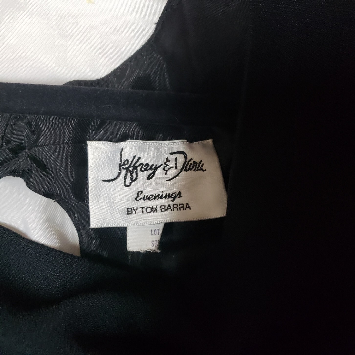 VTG 90s Jeffrey & Dara Evenings Tom Barr Women’s Size 16 Maxi Formal Dress EUC