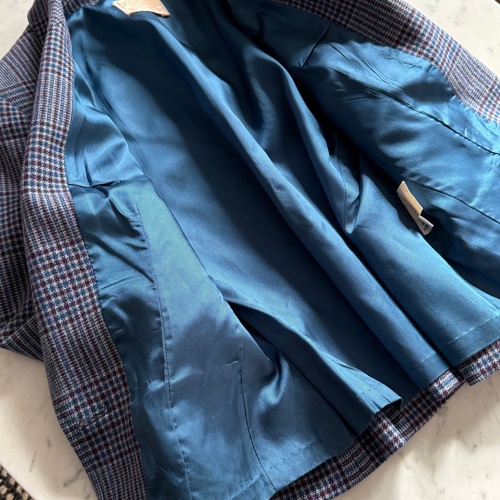 Vintage 1970&rsquo;s Pendleton Virgin Wool Plaid Blazer – Womens 10/Small – ILGWU
