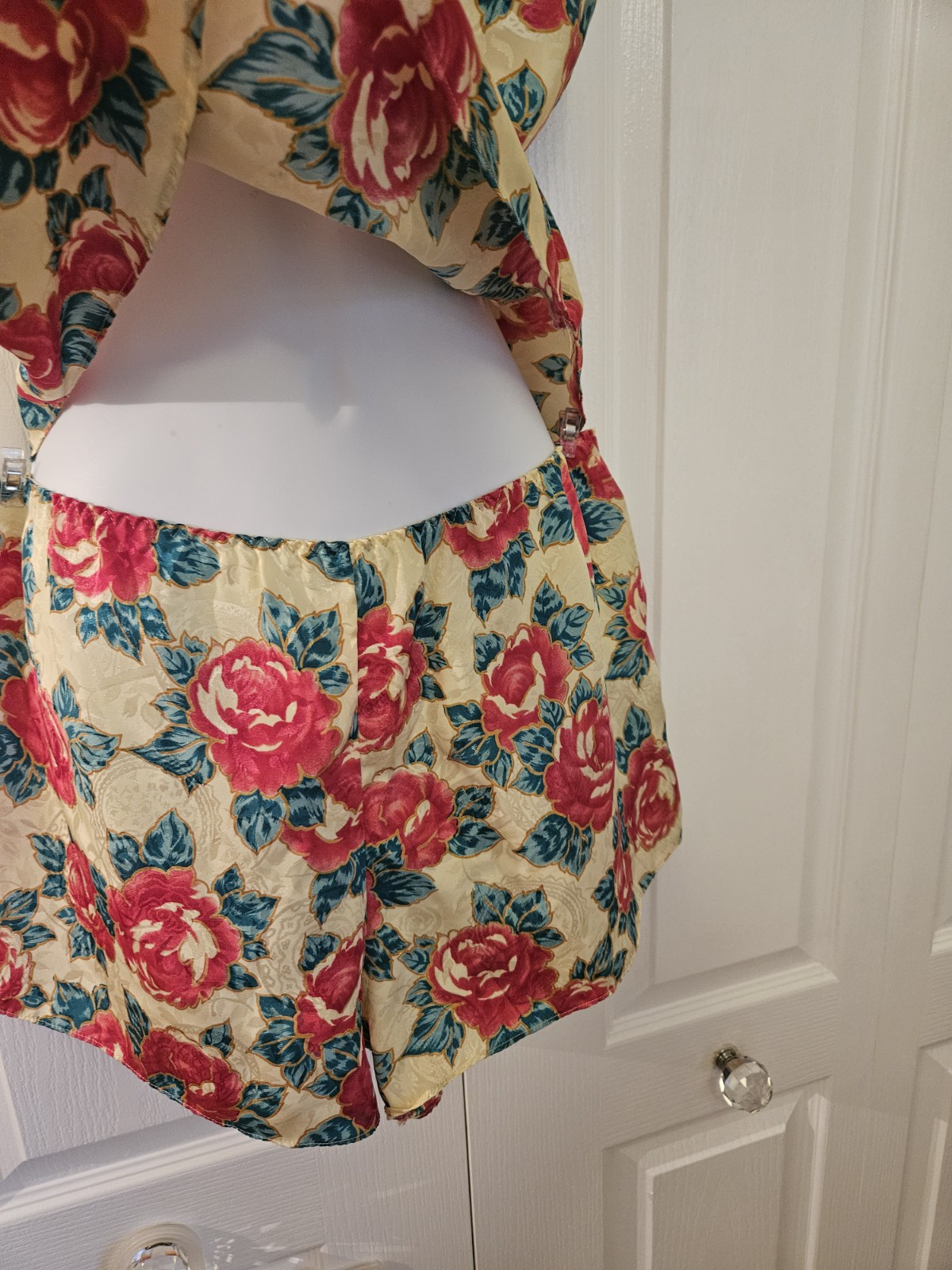 Vintage Petite Sophisticate Cami Set Women&rsquo;s Petite Multicolor Floral Size P