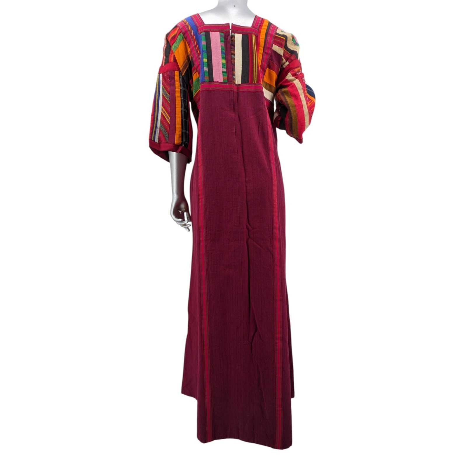 Vintage 1980&rsquo;s ORIGINS JUDY MARGOLIS Ethnic Tribal Middle Eastern Dress Kaftan