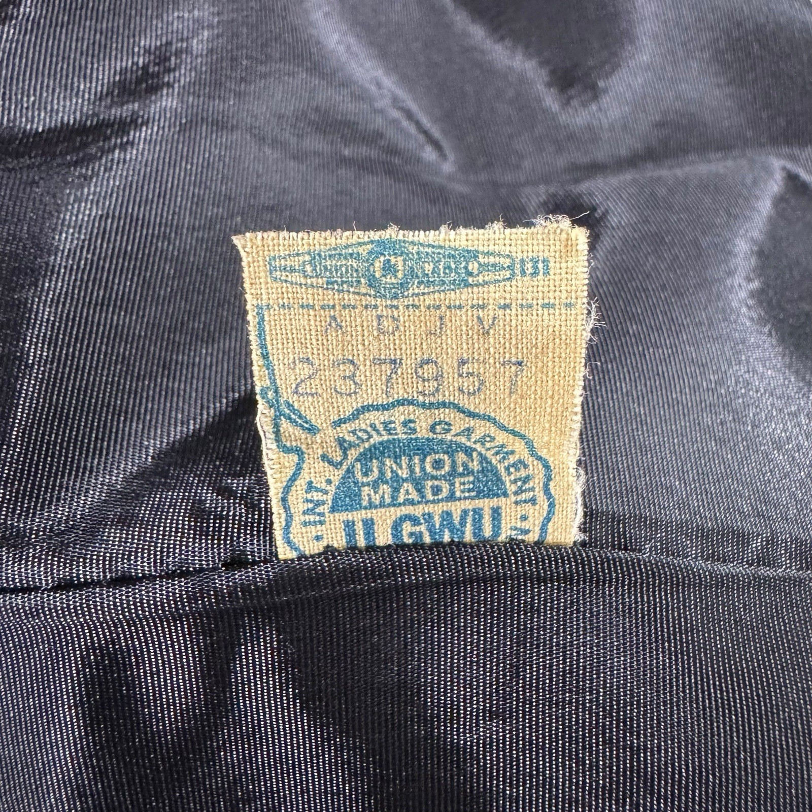 1950’s Black Faille Cocoon Coat Elegant Split Mandarin Collar Dolman Sleeve