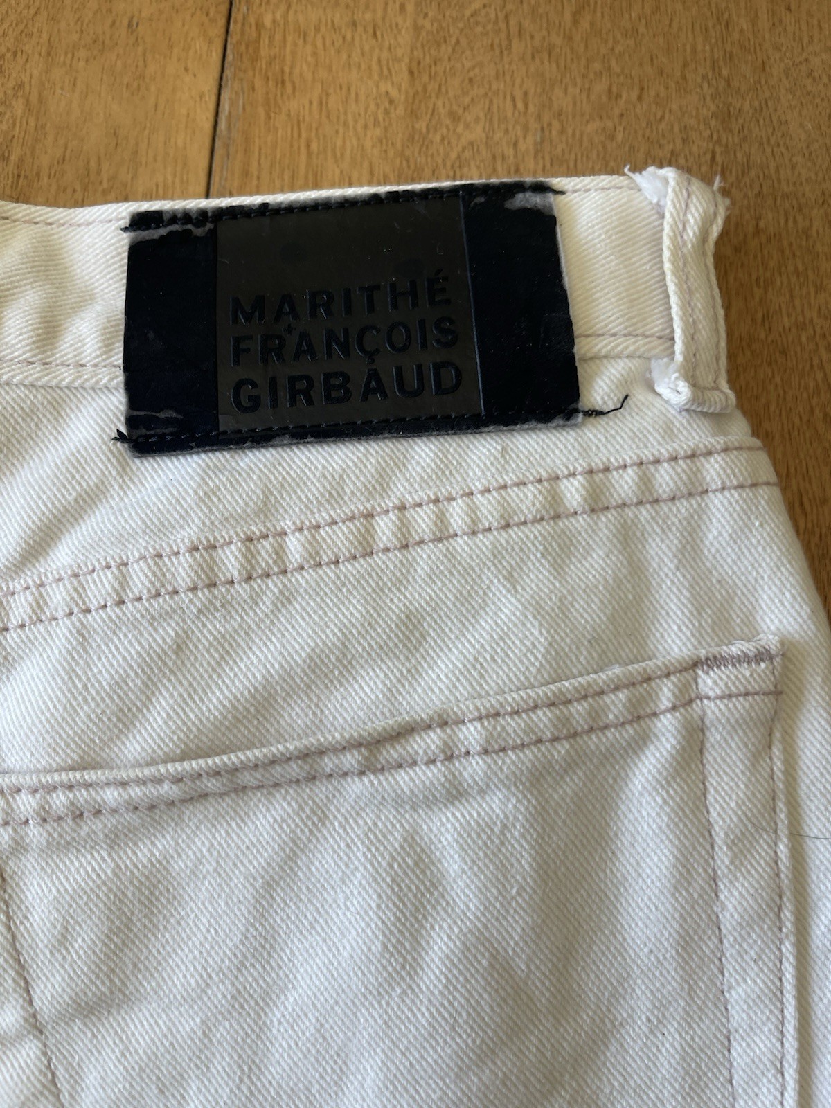 Vintage Marithe + Francois Girbaud Denim Pants Size 34×30 (Actually 30×25.5)