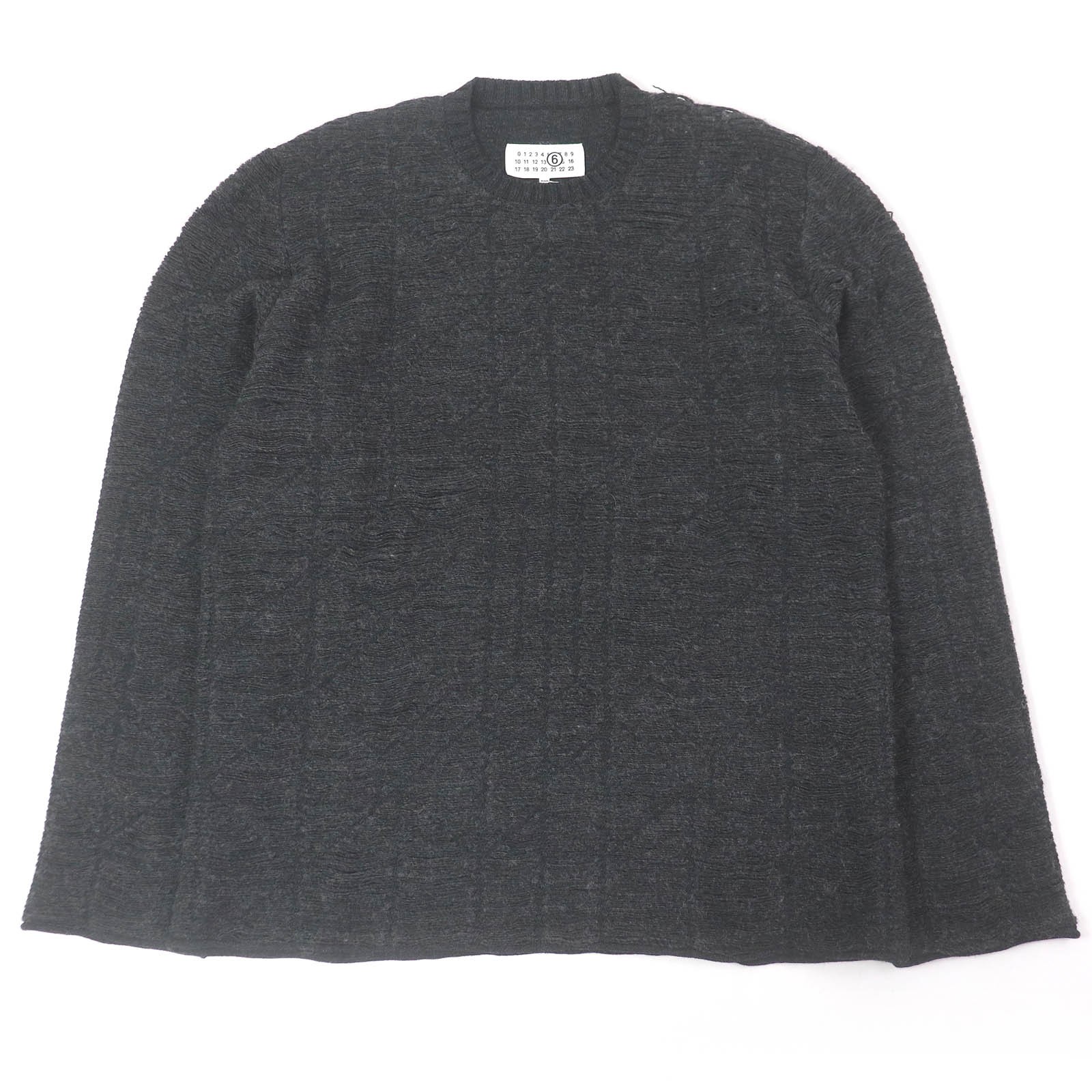 Maison Margiela MM6 Maison Margiela SH0HL0011 Acrylic Virgin Wool Sw – DUTY FREE