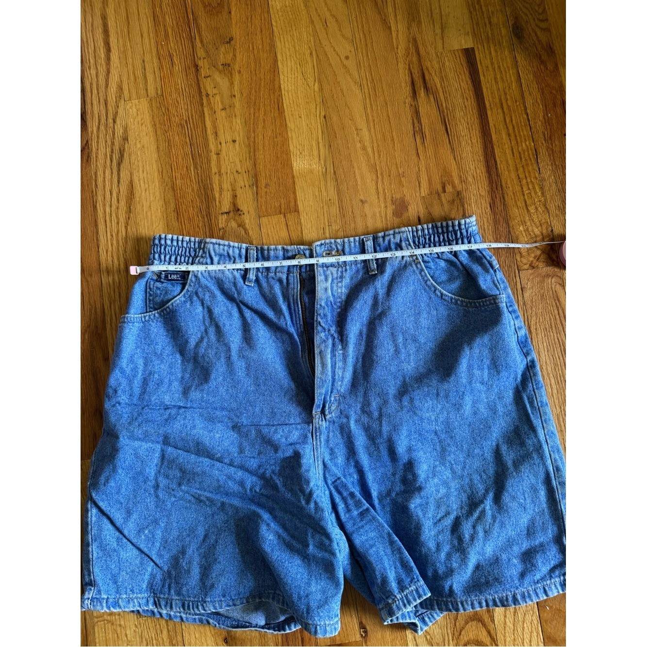 Vintage 90s Lee High Waisted Mom Jeans Shorts Made in USA