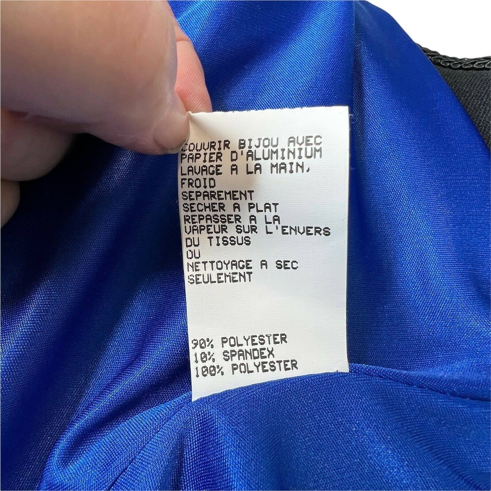 Scott McClintock Dress Women New Velvet Satin Formal Blue Pattern Maxi Open Back