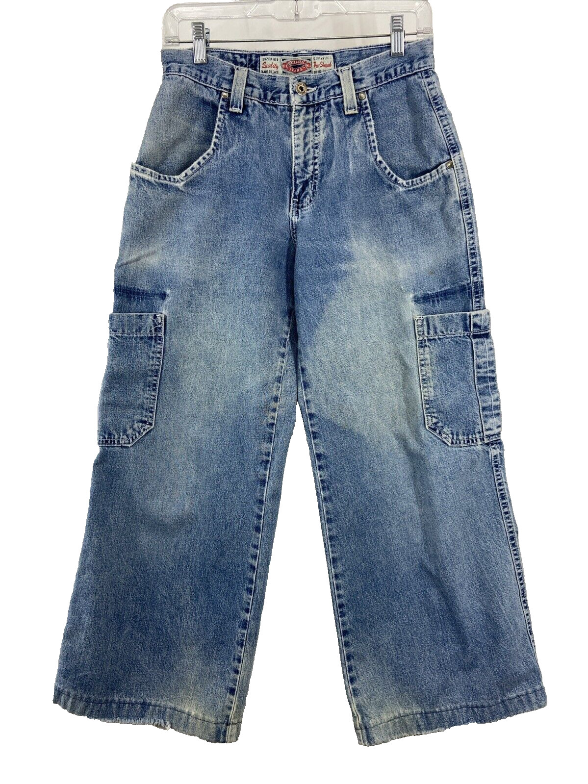 Vintage Hydraulic Jeans Women&rsquo;s Size 27&Prime;x26.5&Prime; Cargo Wide Leg Baggy Streetwear