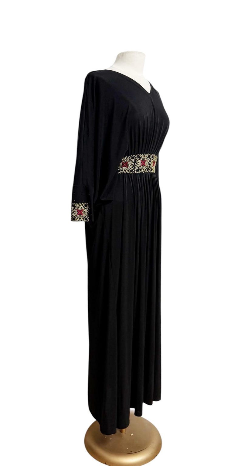 1970s Caftan / Vintage Caftan / Studio 54 Dress / Disco Dress / One Size