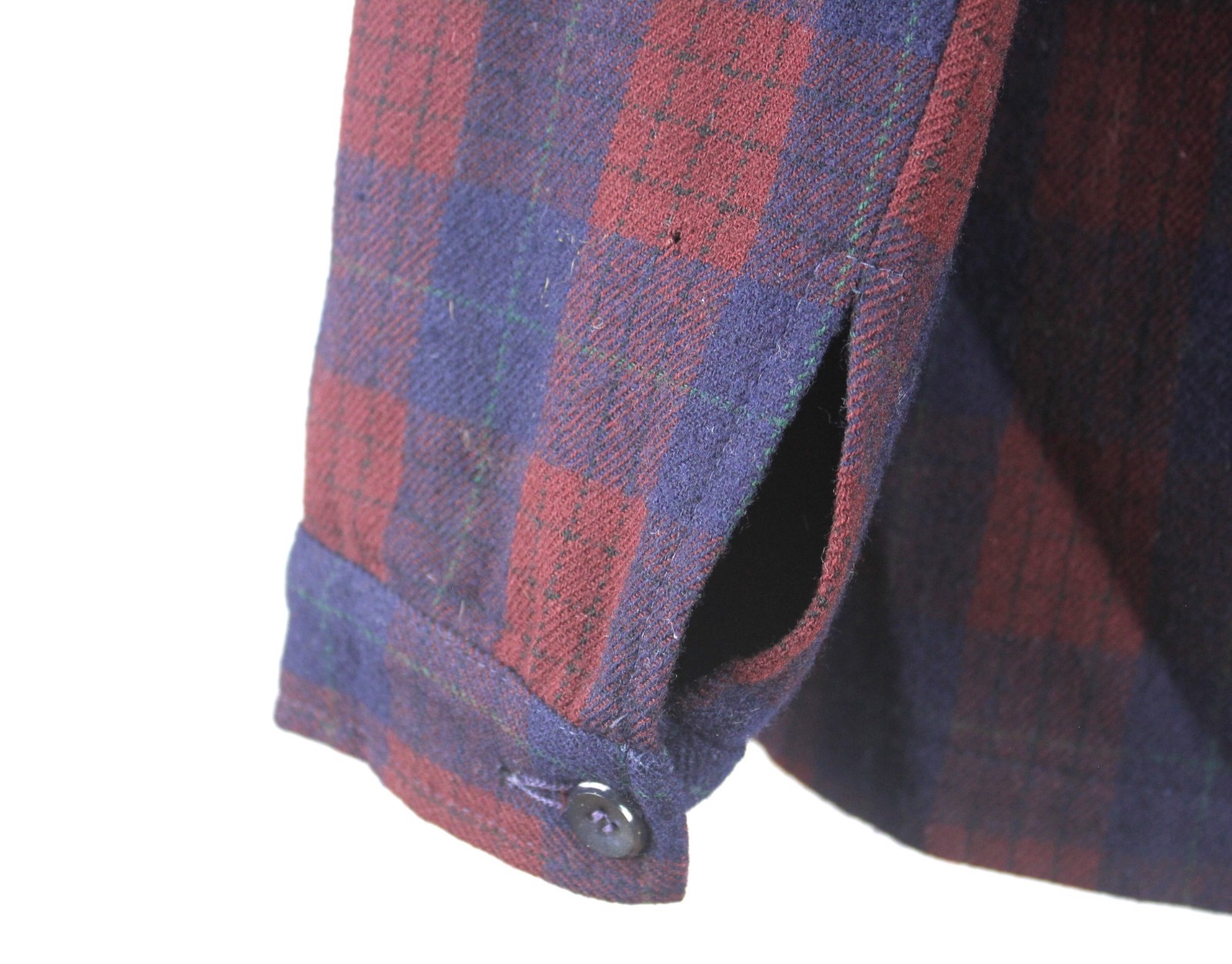Vintage Pendleton Knockabouts Women&rsquo;s Wool 49er Plaid Jacket Made In USA 1950&rsquo;s