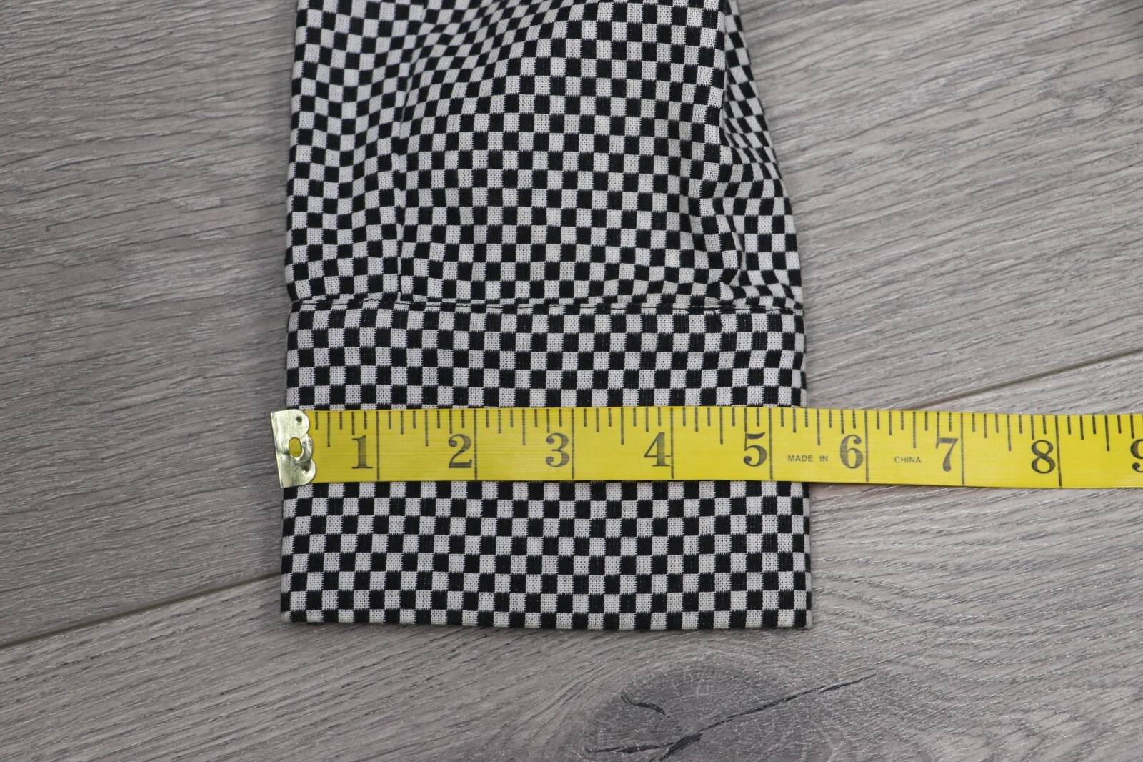 VERSACE JEANS COUTURE White/Black Checkerboard Cotton Zip Jacket Womens Sz S
