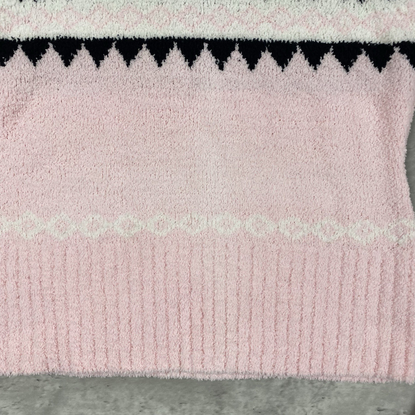 vintage Heart Moon Star fleece sweater M crop bell sleeve Rampage 90s y2k 2000s