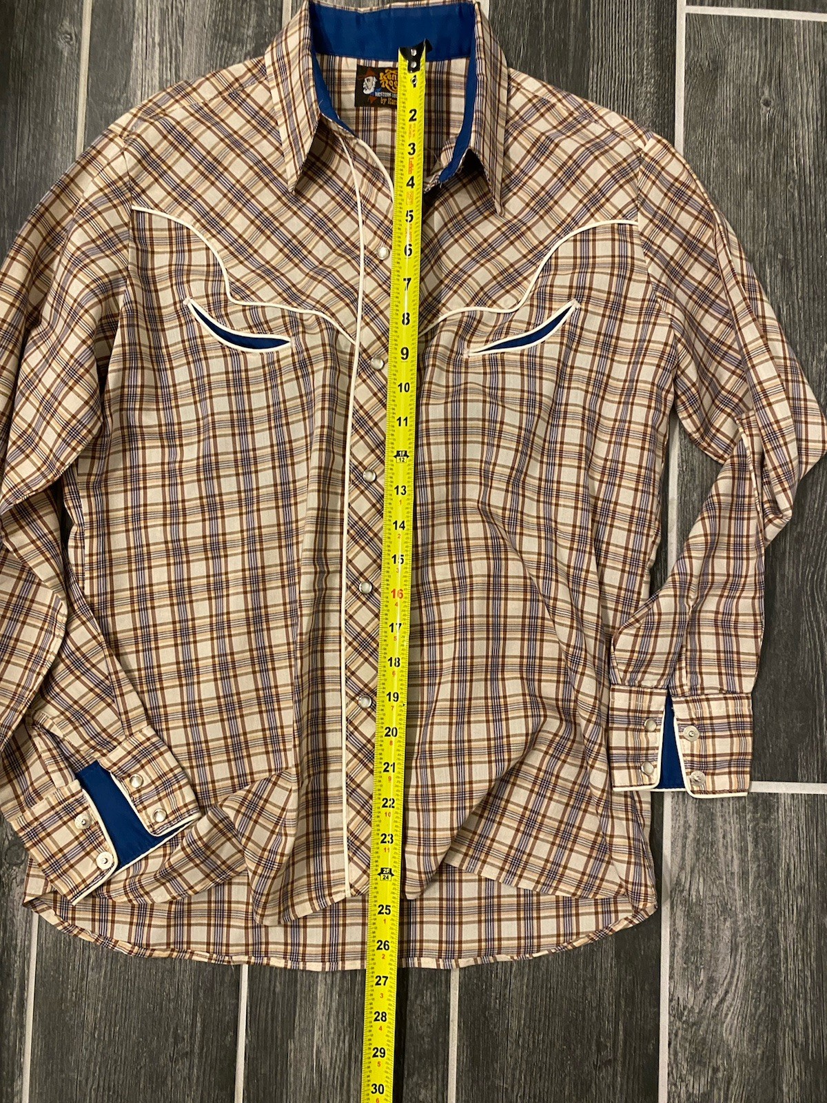Vinatge Kenny Rodgers Pearl Snap Button Up Size Small Cowboy Western Yellowstone