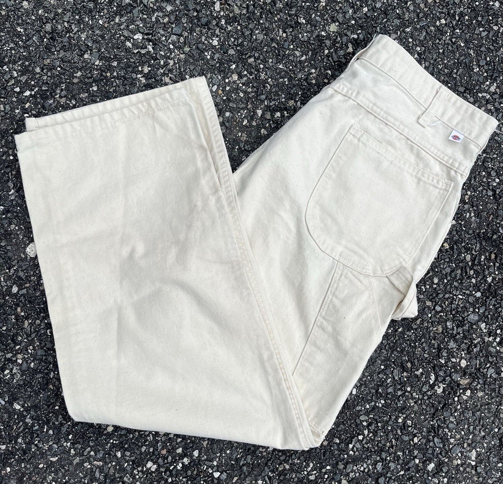 Vintage 1970s Dickies Pants Women 36×30 Carpenter Made USA Talon Zipper Workwear