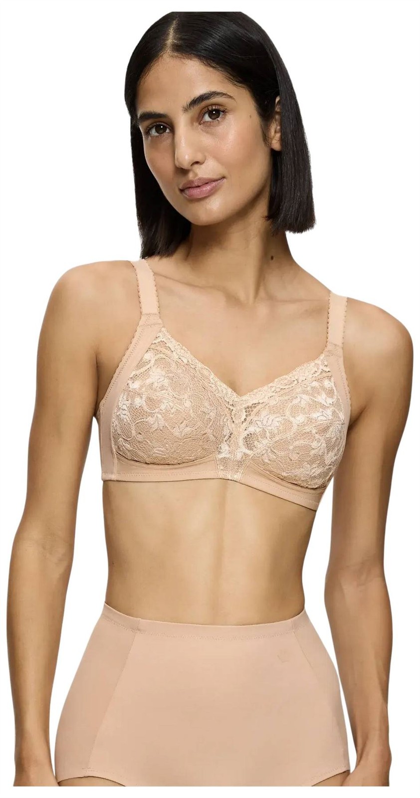 Triumph Womens Delicate Doreen Non Wired Bra – Smooth Skin Beige