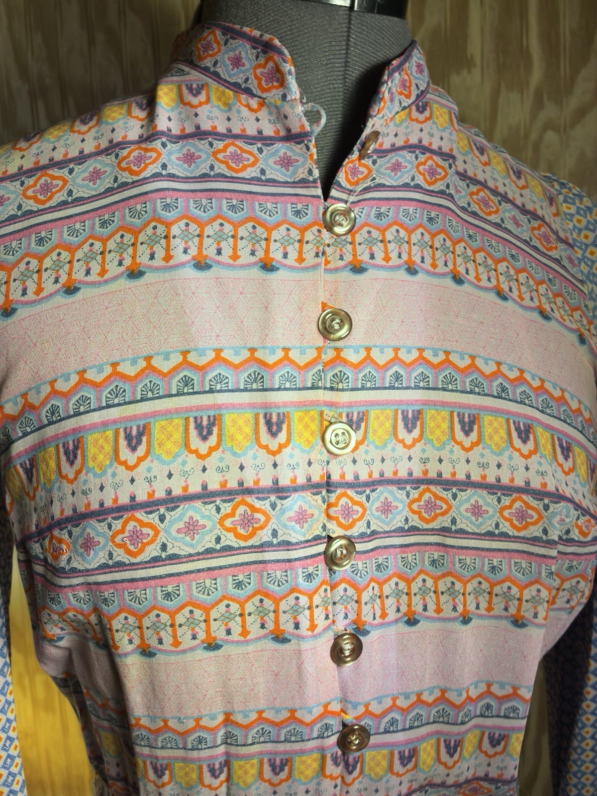 Unique Vintage Dress Size 38 (small) Hard To Describe Its Beautiful