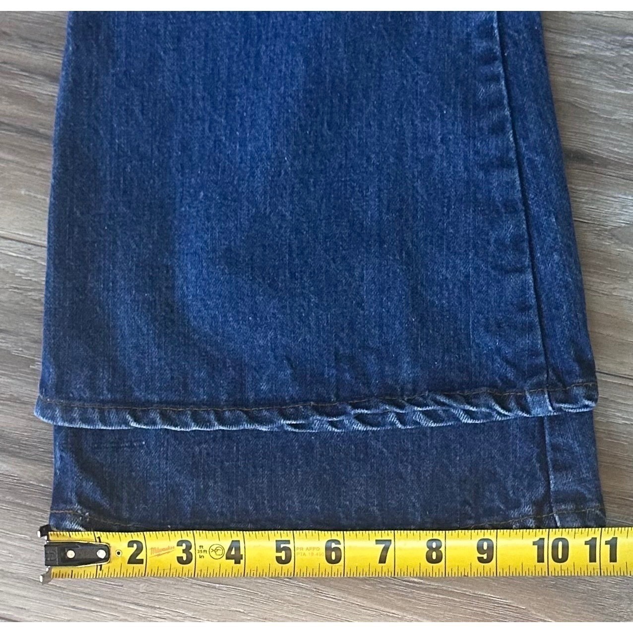 Vintage 684 Levi&rsquo;s Big Bell Bottom Jeans Orange Tab 1970&rsquo;s Size 28X33