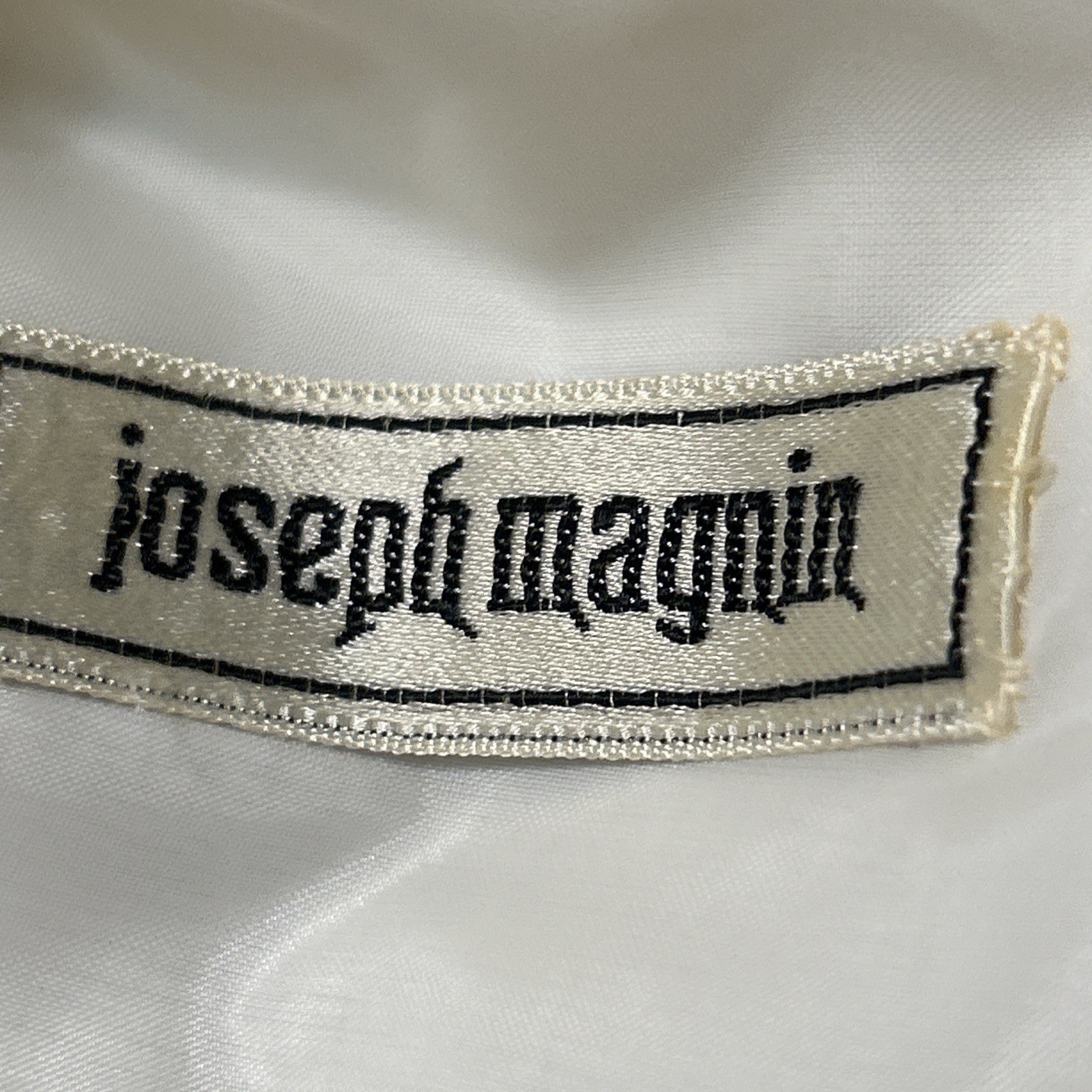 Vintage 1960’s /70’s Joseph Magnin Boho Hippie Prairie Dress Lace Trim Ivory