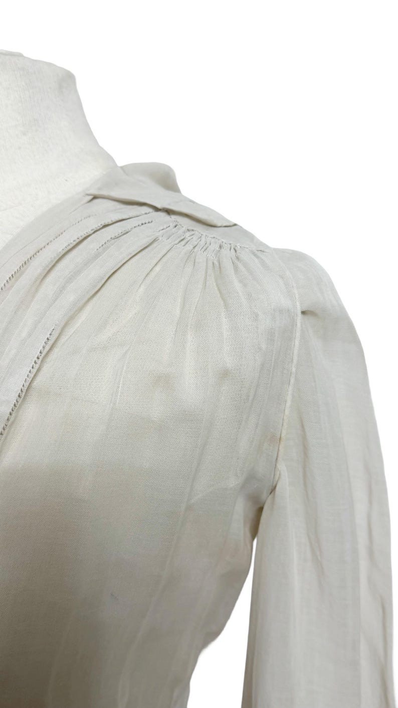 Authentic Edwardian Dress / Tea Dress / Antique Dress / Size Small
