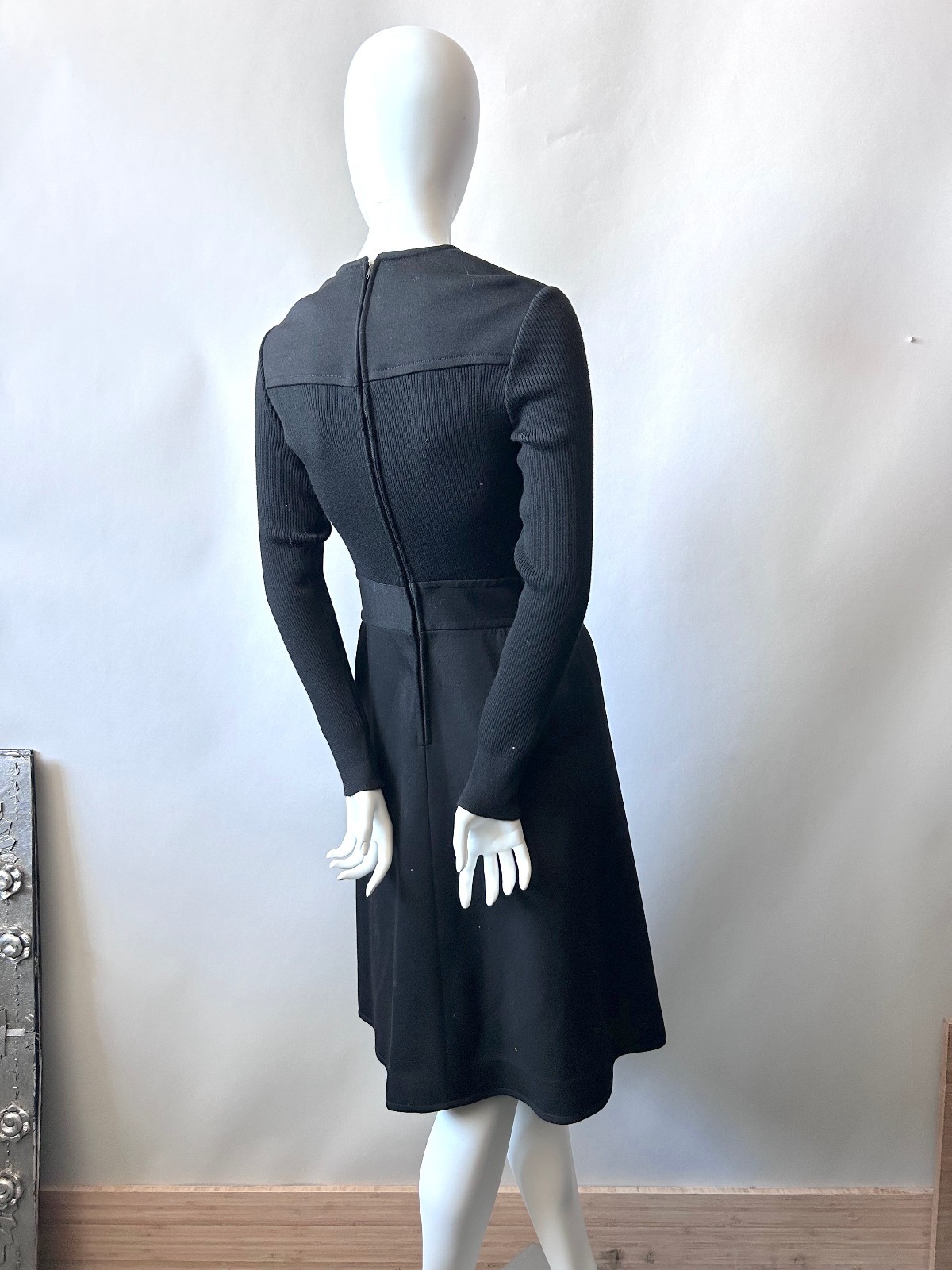 Vintage 1970s Roncelli Wool Blend Knit Dress