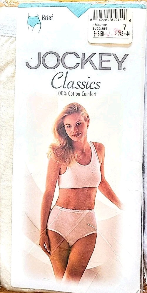 Jockey Classics French Cut VINTAGE NEW Briefs Panties Ladies SZ 7 42-44 90’s