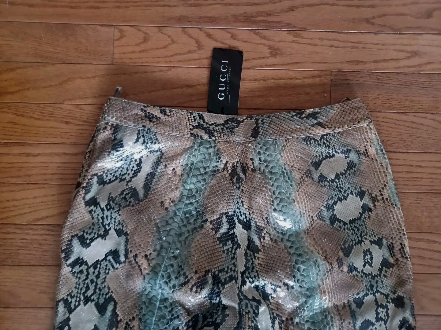 1990&rsquo;s Tom Ford for Gucci Genuine Python skin pants Euro SIZE 42 NWT