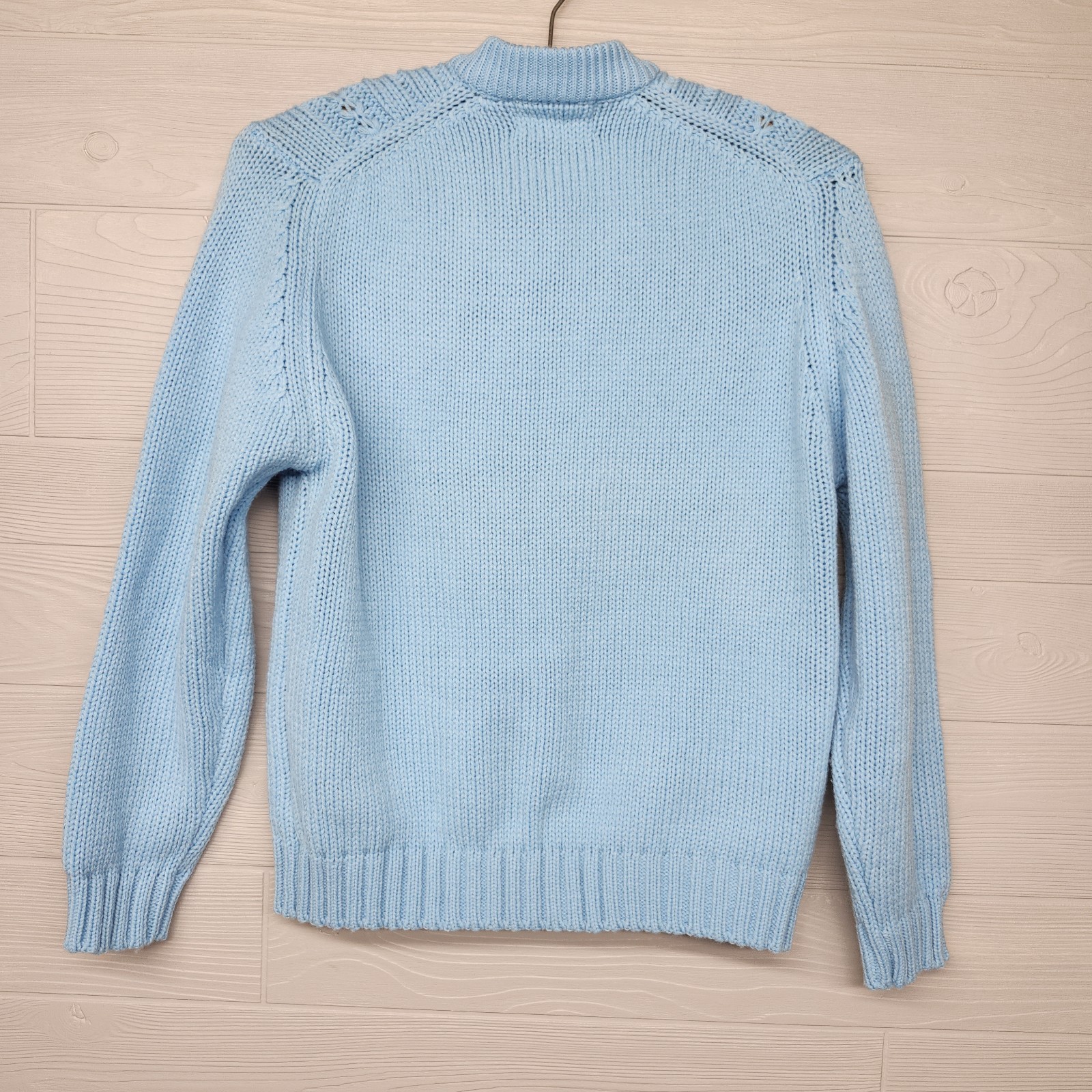 Vintage Hand Loomed Fully Fashioned Knit Sweater Womens Size Large
