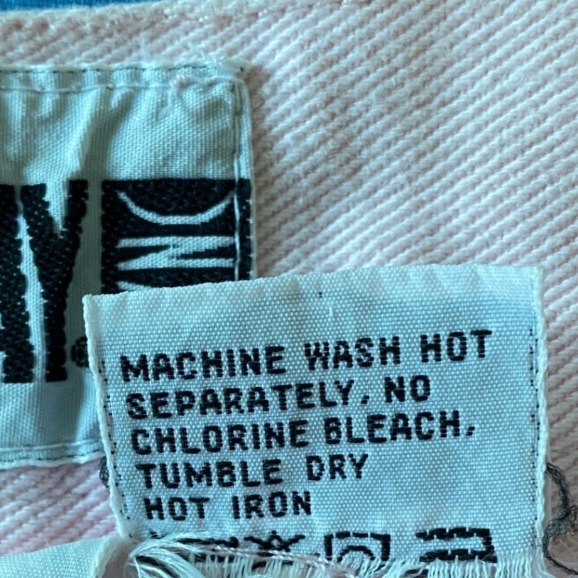 Vintage Unionbay Sync Pink High Waisted Tapered Jeans Heart Pockets 10 SB 1470