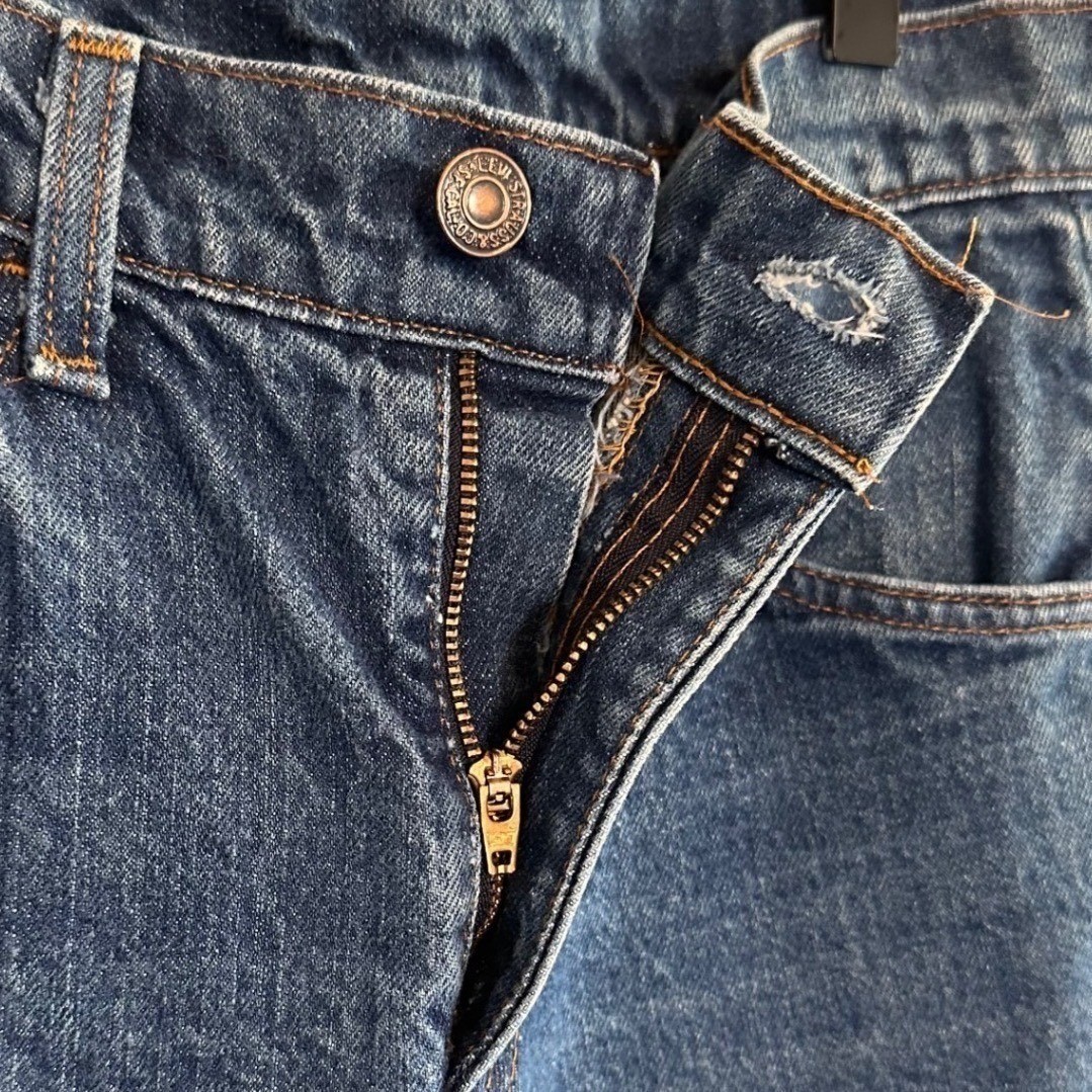 Vintage 684 Levi&rsquo;s Big Bell Bottom Jeans Orange Tab 1970&rsquo;s Size 28X33