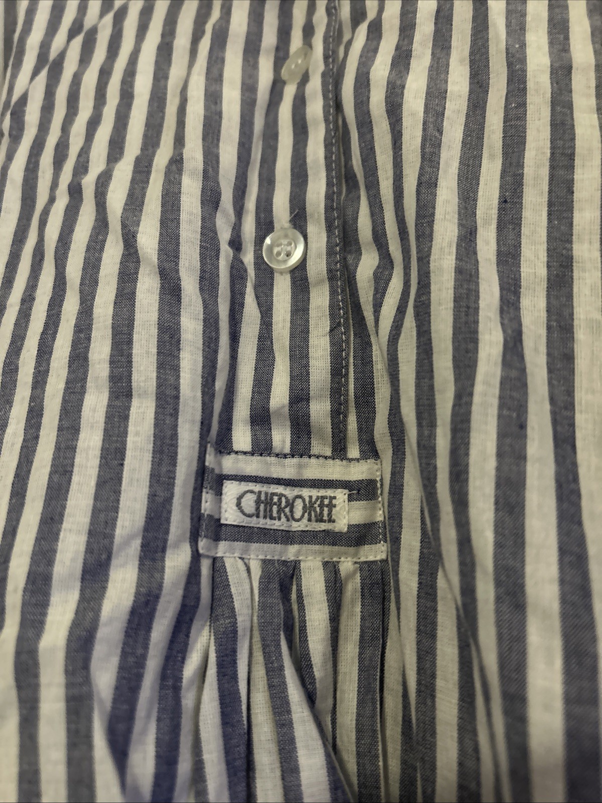 VTG Cherokee Striped Long Cottagecore Sleep Shirt Lot Of 3 NOS Deadstock 80s 90s