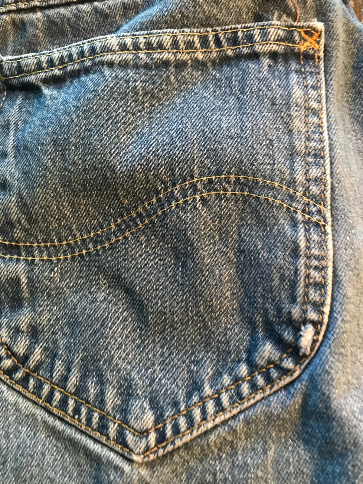 Pleated High-Waisted Jeans, Riders by Lee Vintage 80s Union Label Size 13