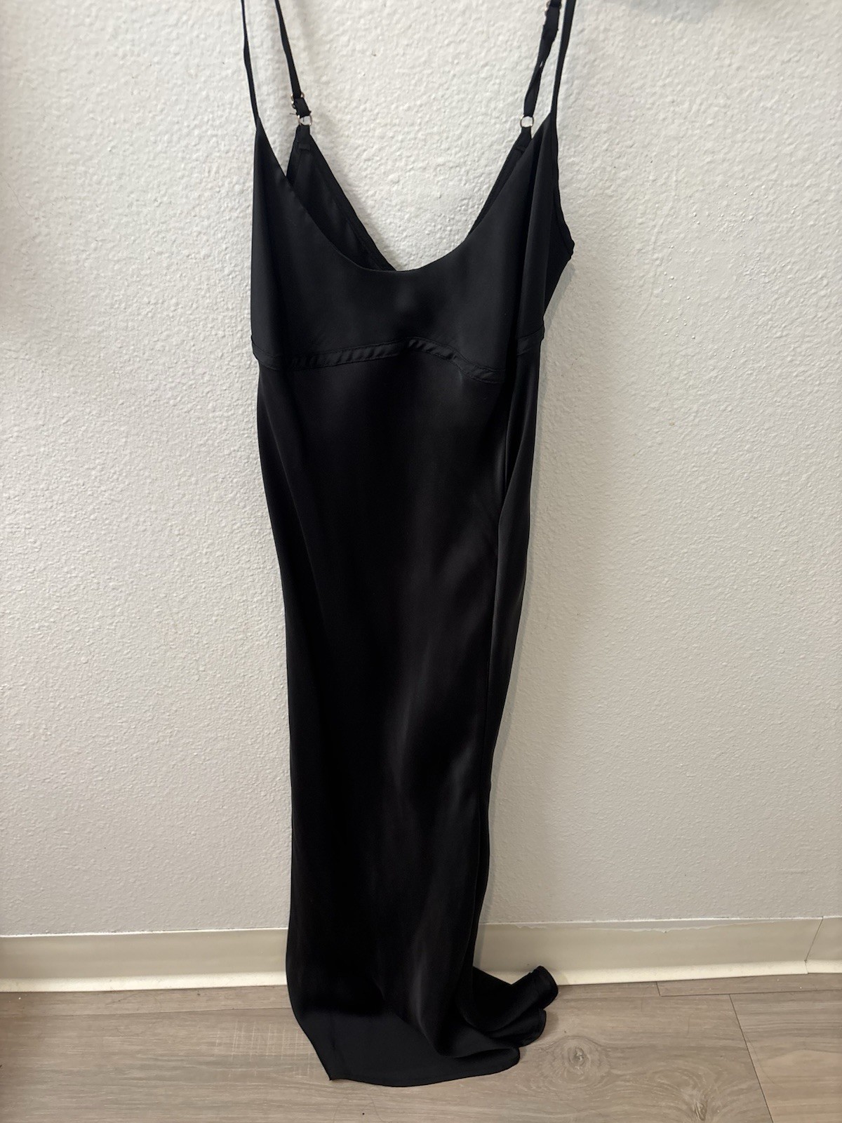 Free people intimate Black Full Slip Adjustable Spaghetti Straps Regular Size S