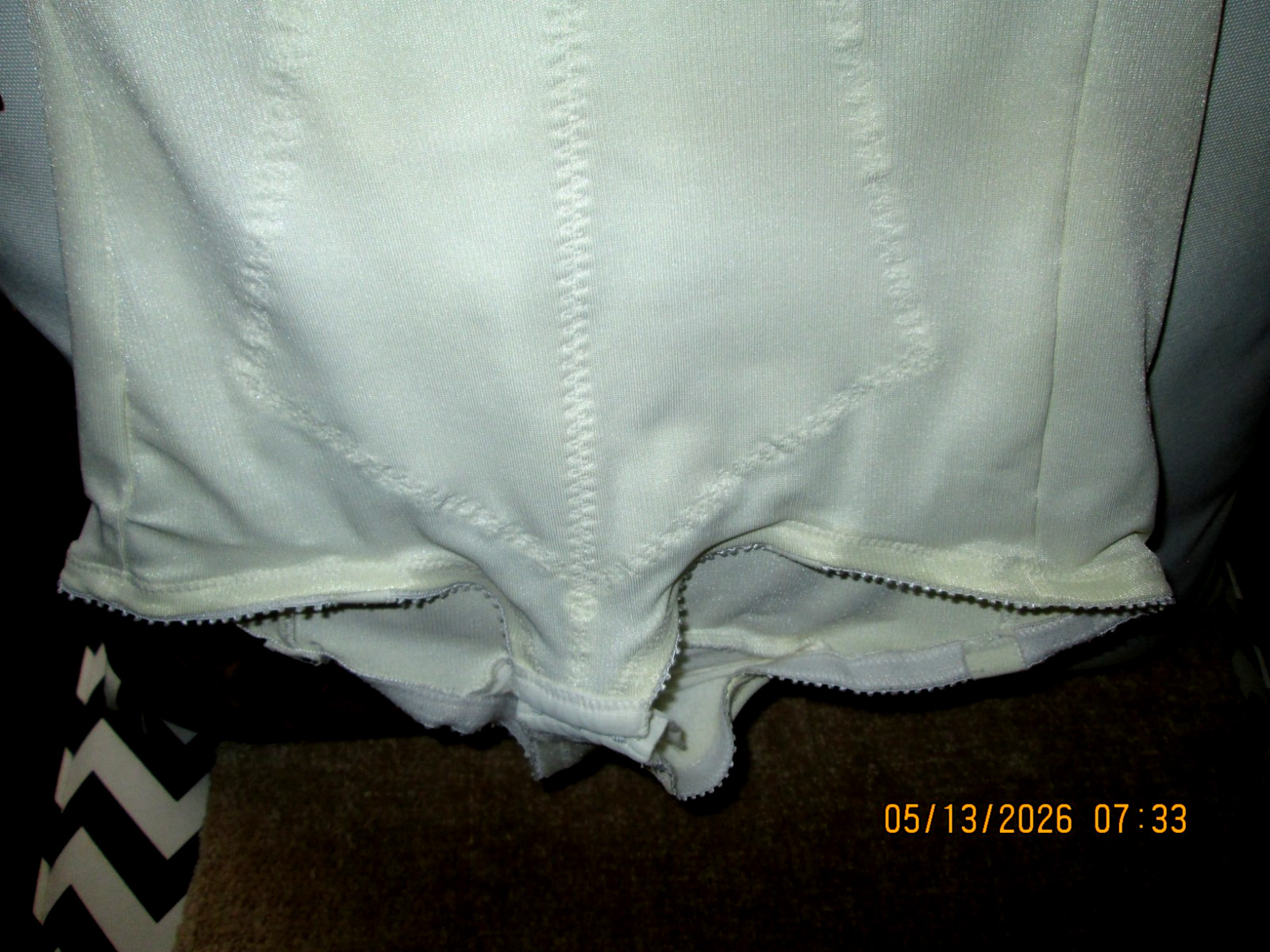 Vintage Underscore Body Girdle Brief Size 34C Bullet bra all in one lingerie
