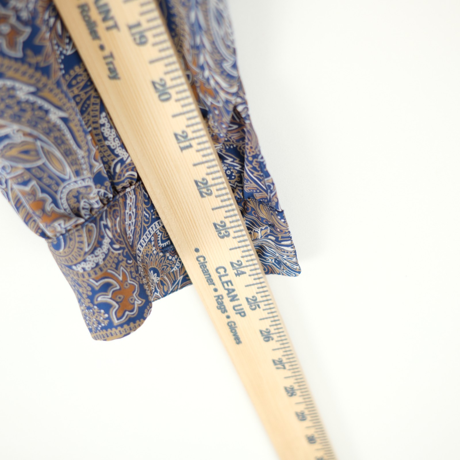 VTG Country Sophisticates Pendleton Paisley Blouse Mock Neck Women&rsquo;s Size L EU