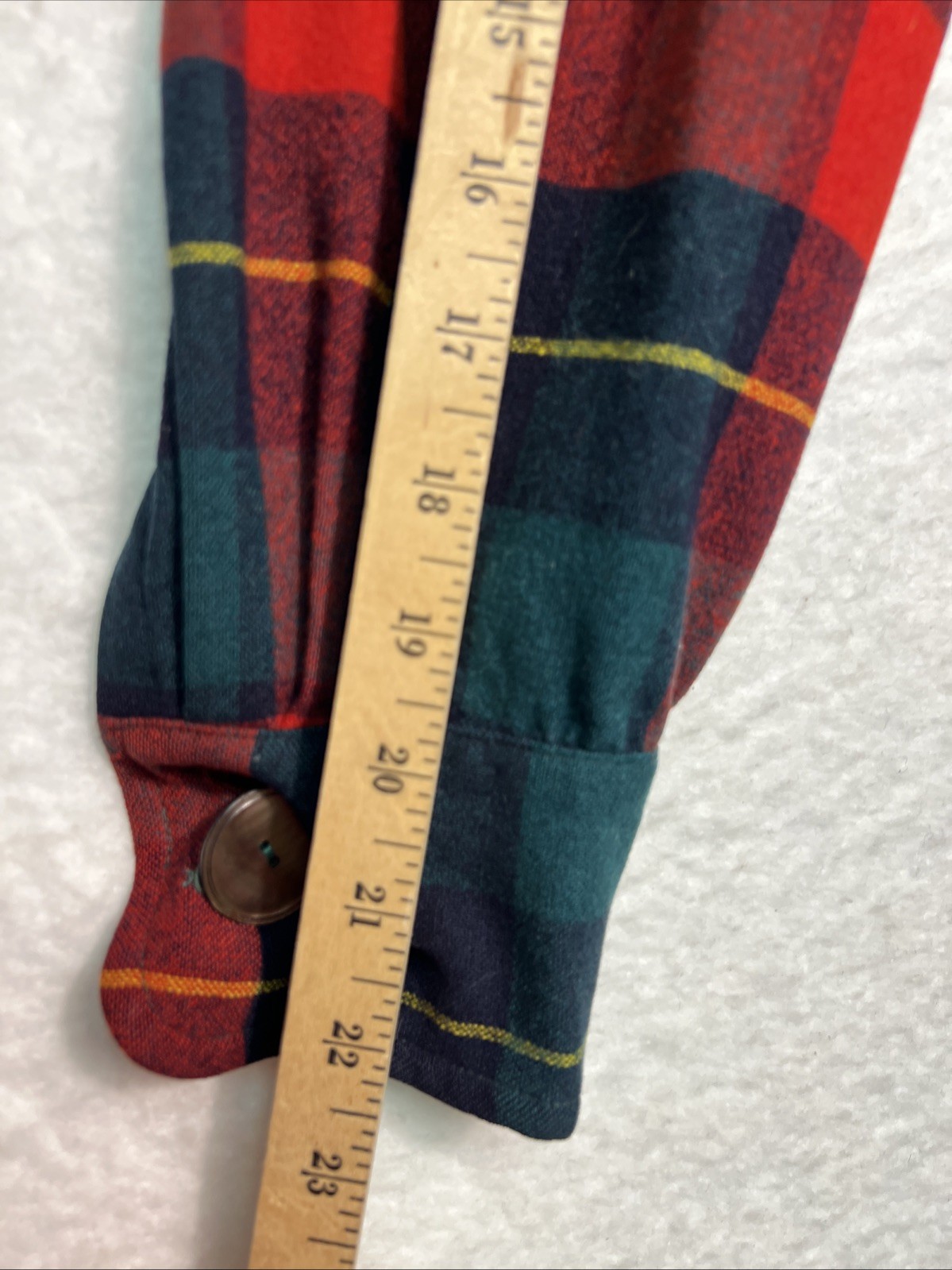 Vintage 50s Pendleton 49er Jacket Shadow Plaid Sz M Rockabilly