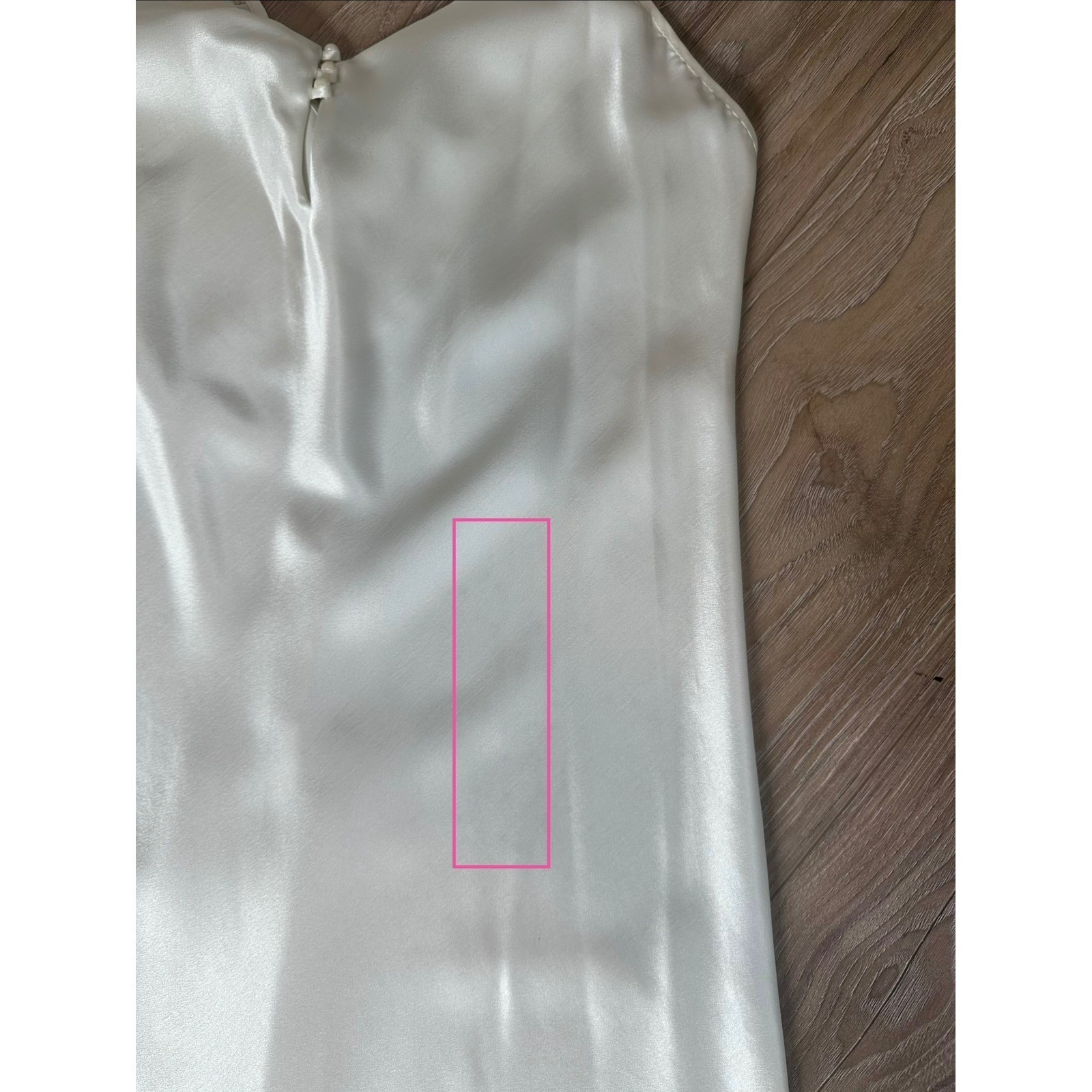 Vintage Miss Dior Ivory Satin Slip Dress Romantic Quiet Luxury Minimalist Glam