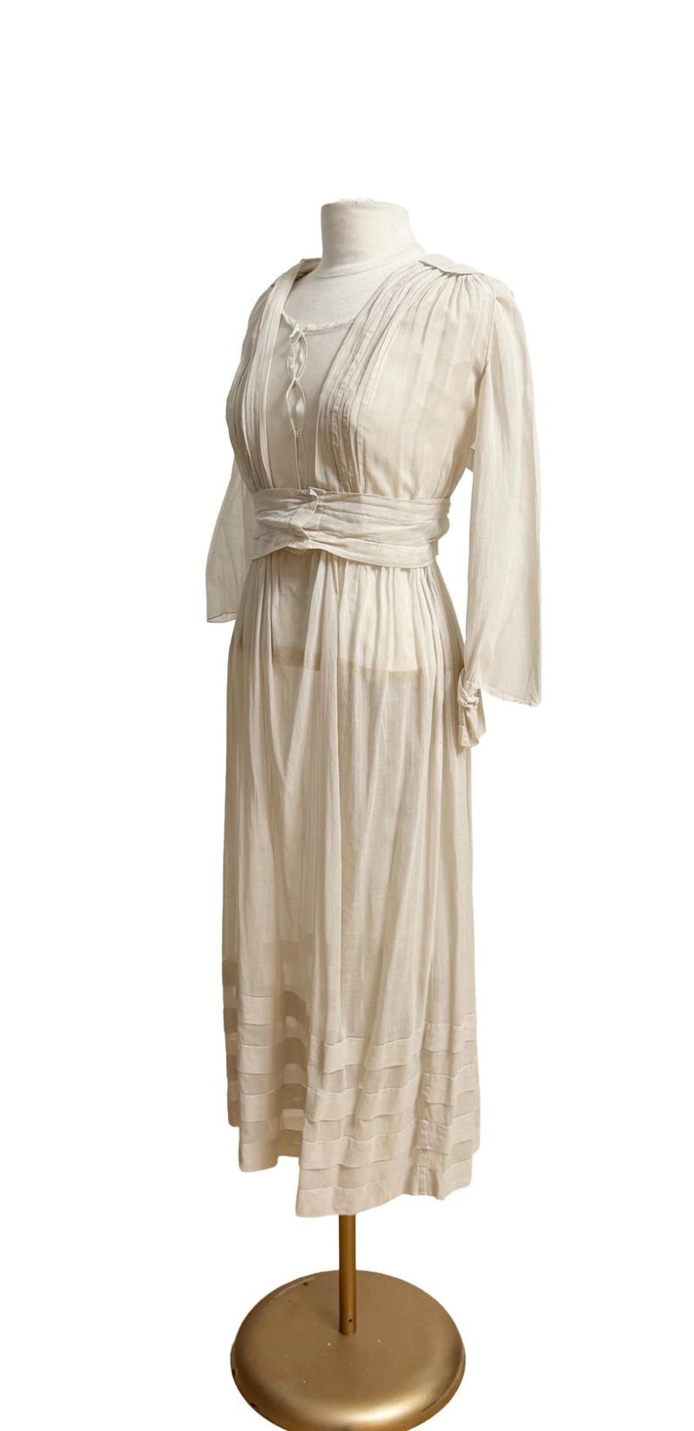 Authentic Edwardian Dress / Tea Dress / Antique Dress / Size Small
