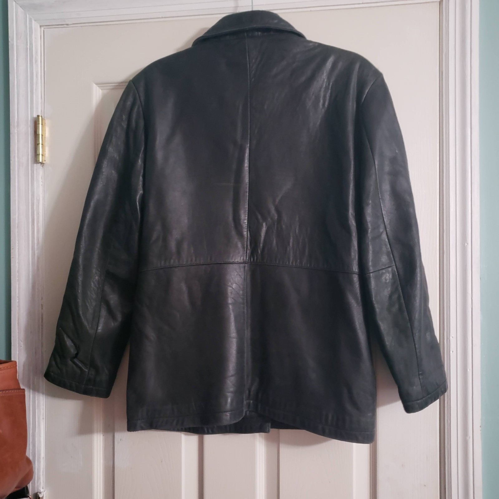 Vintage Adler Collection Real Lamb Skin Leather Jacket Women’s Size M – Black