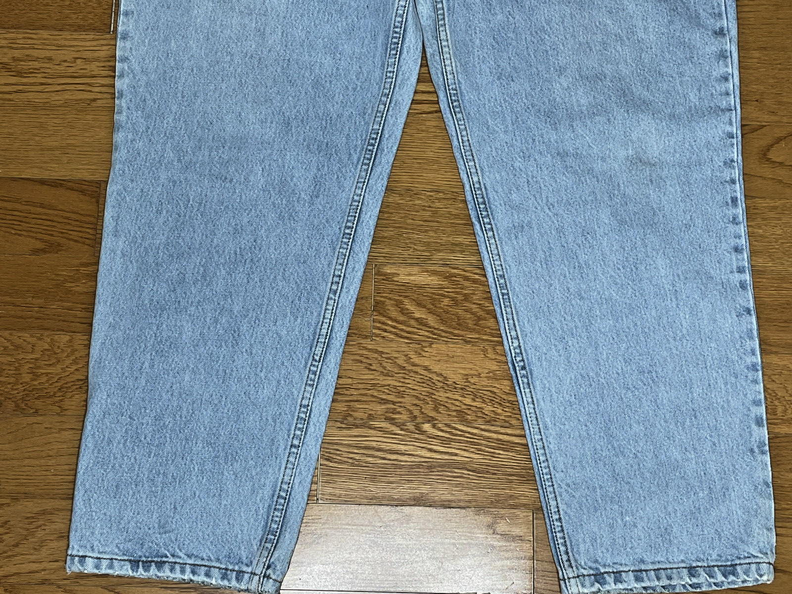 Guess 34×30 Actual 33×30 Mom High Waist Denim Taper Leg Y2K Double Button Jeans