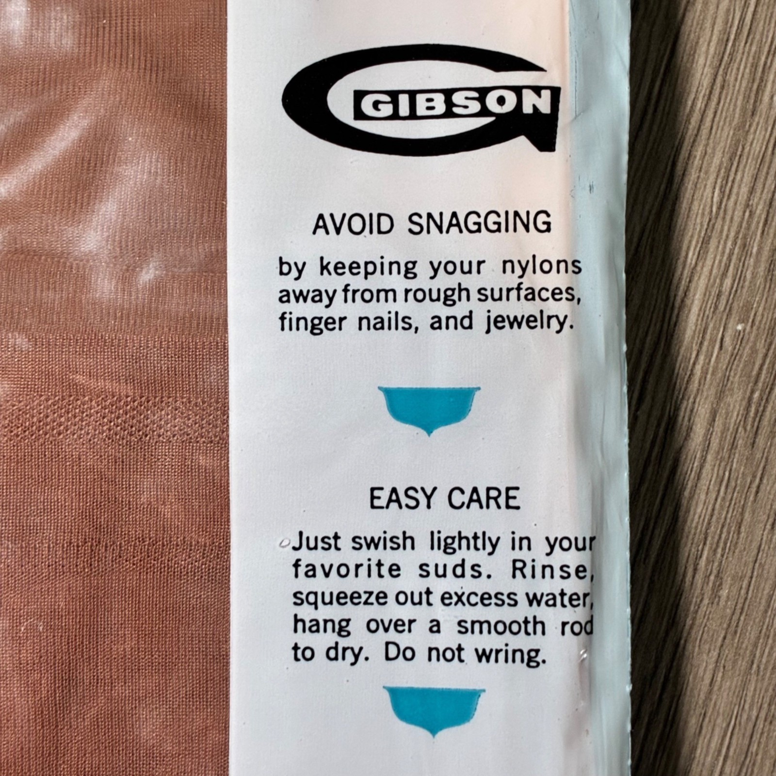 Gibson Seamless Run-Guard Nylon Stockings Size 9 Tropicana 1st Quality Lot Of 3