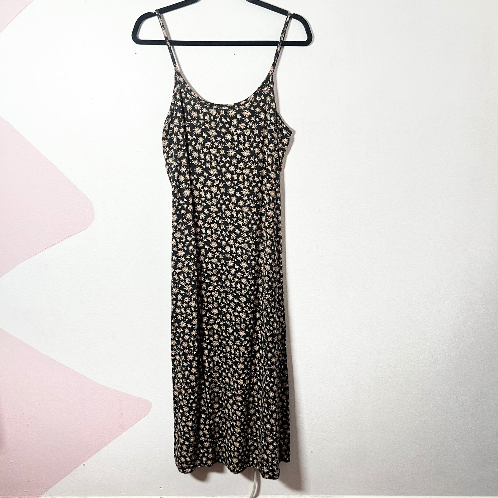 Vtg y2k 2000s Floral Maxi Dress Sz Small 1990s Floral Summer
