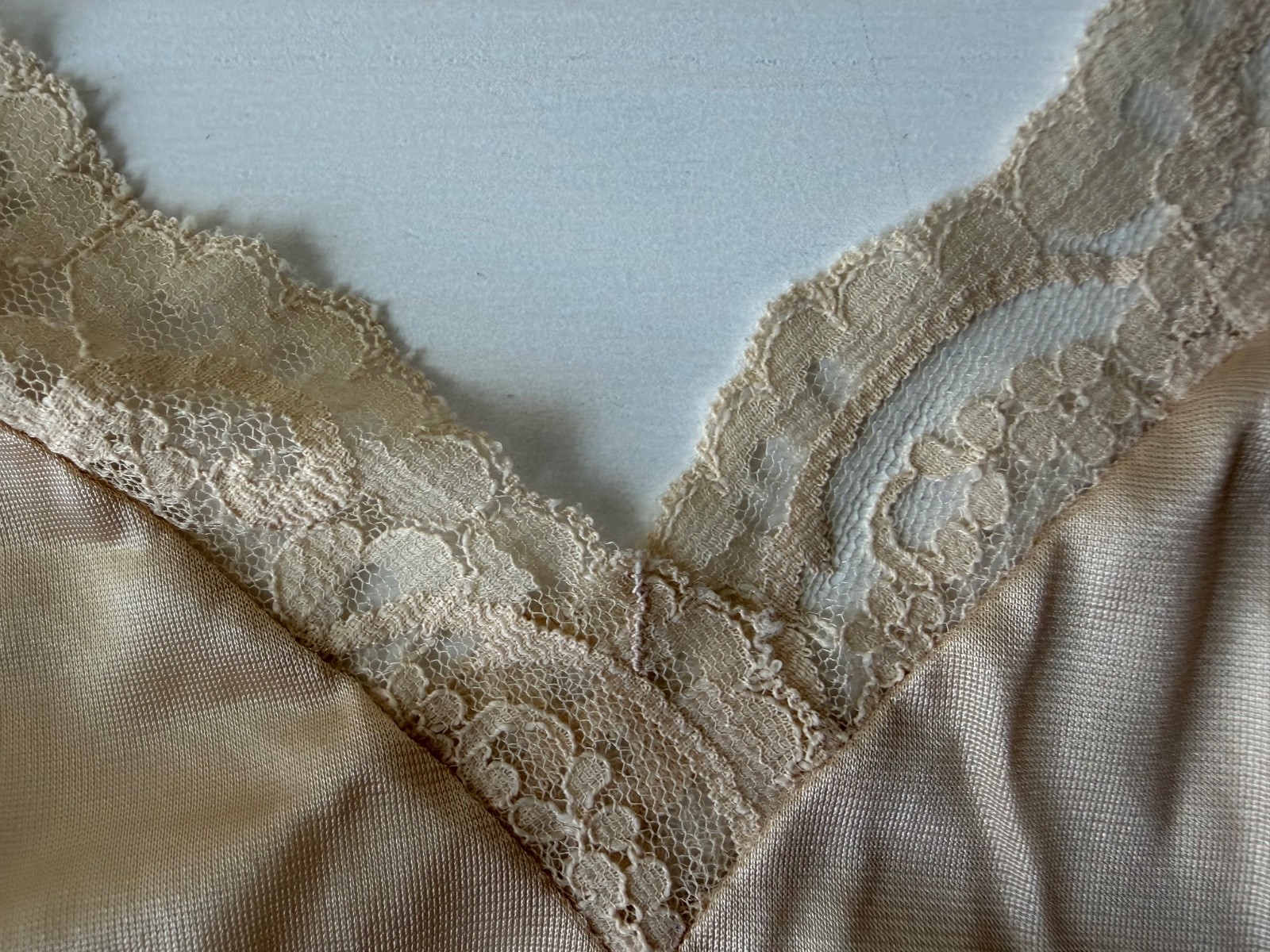 Vintage Dress Slip, Nude Color, Women&rsquo;s Size 32, Union Made in USA, Size 32 XS