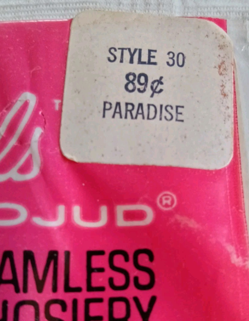 3 pair Angels By Mojud Seamless Stretch Nylons Stockings Paradise 1 Size NEW!