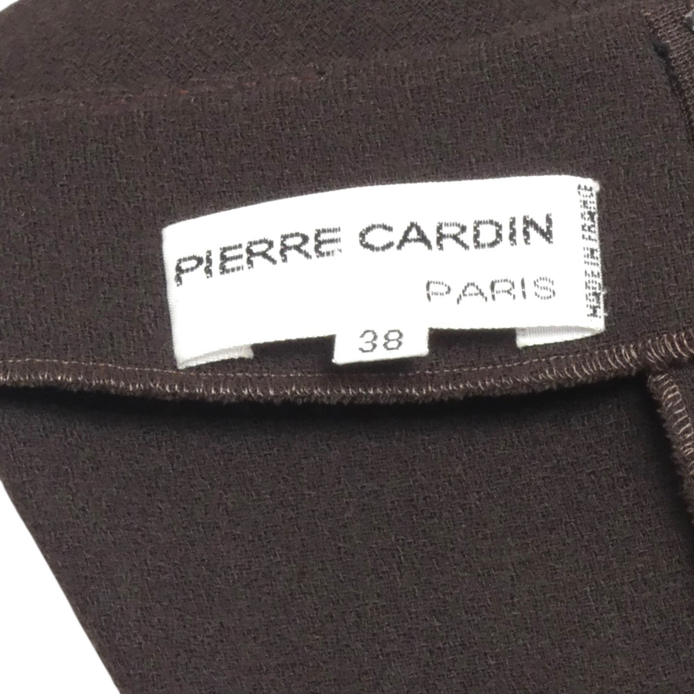 PIERRE CARDIN- 1990s Wool Crepe Shift Dress, Size 4
